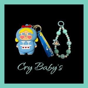 ❗️NEW❗️Blue Cry Baby’s Keychain Bundle